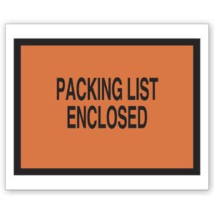 733 - Tinted Plastic Envelopes - Packing List Enclosed