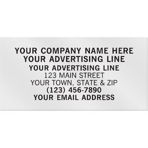 Custom Rectangular Paper Labels