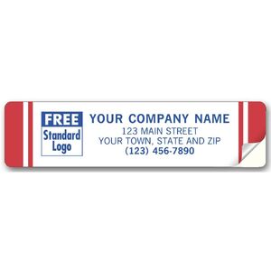 High Gloss Rectangle Labels