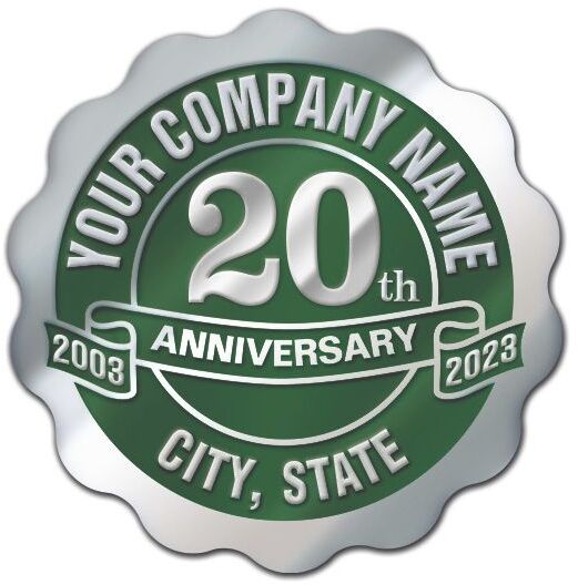 Personalized Anniversary Seal