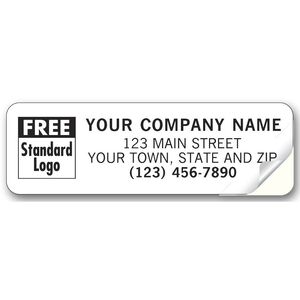 342 - Clear Business Address Labels