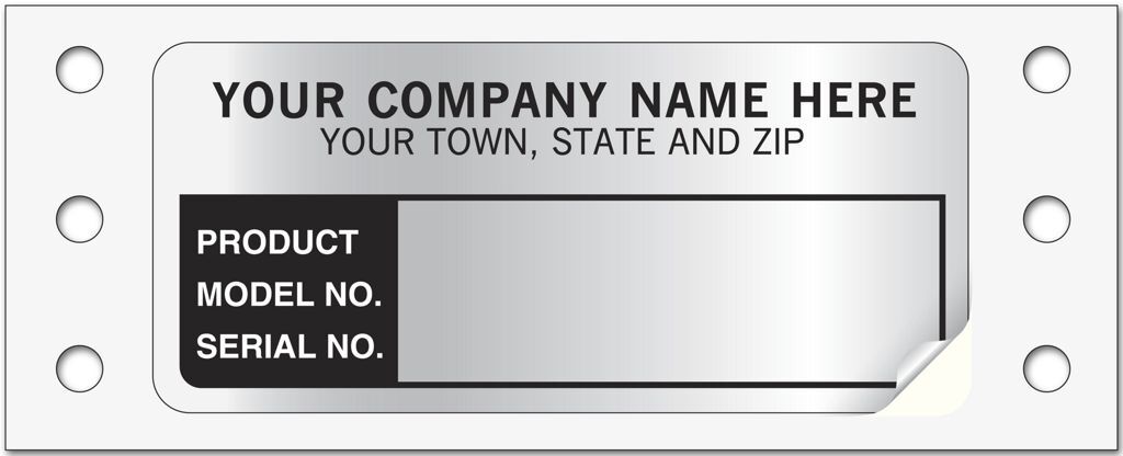 376 - Product/Model/Serial # Labels