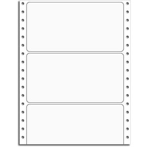 9818 - Continuous Printer Labels