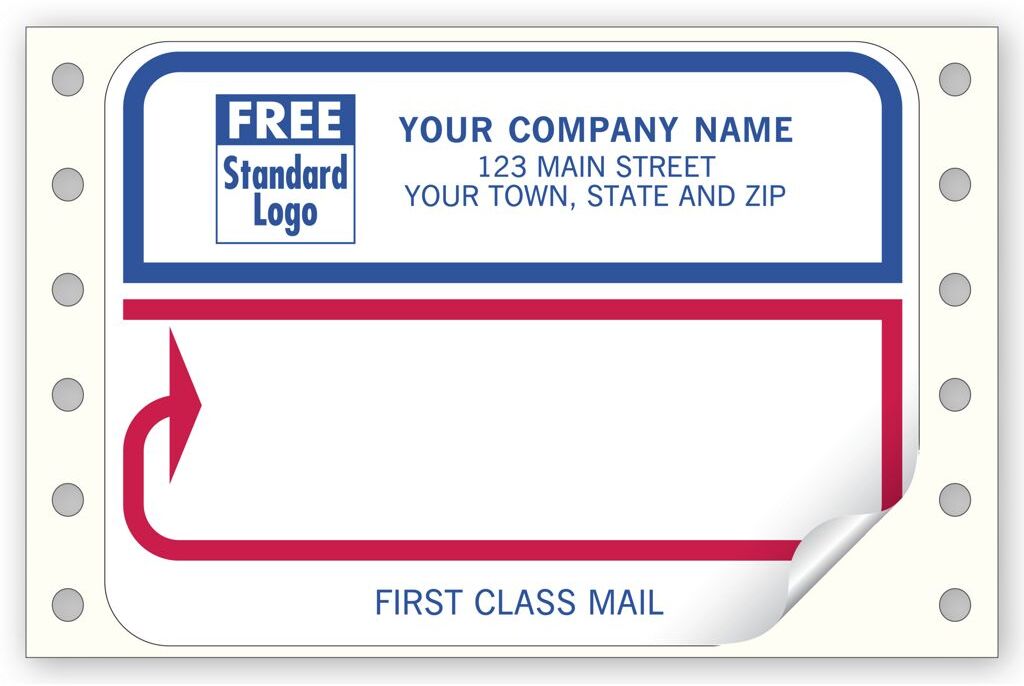 1231 - Continuous First Class Mailing Label