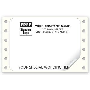 9390 - Continuous Mailing Labels, Plain