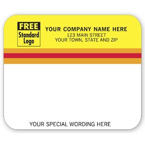 3798 - Laser/Inkjet Mailing Labels, Yellow & Orange