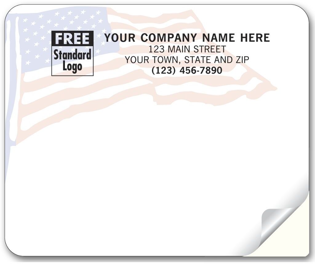 12779 - Patriotic Laser Mailing Labels