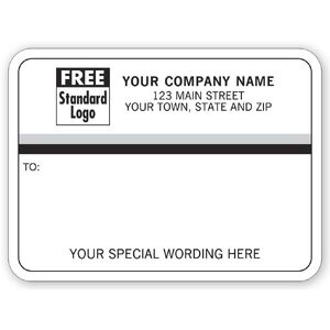 R70 - Mailing Label Rolls, Black & White