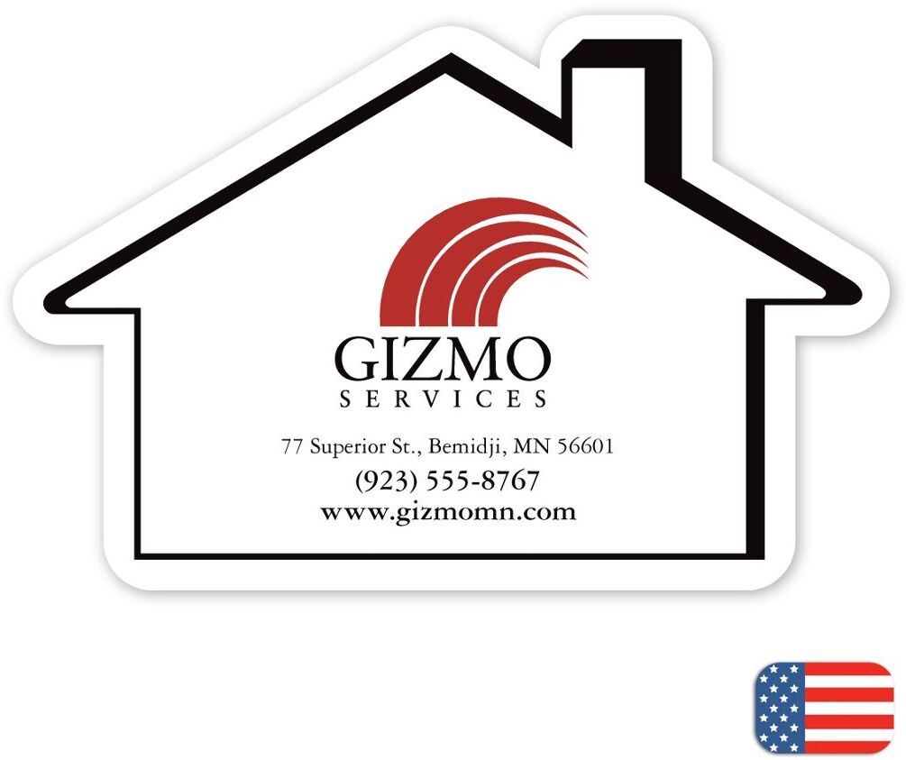 108760 - Custom Printed House Magnets