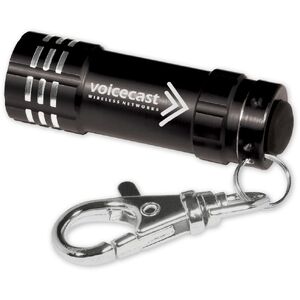 109521 - Custom Micro 3 LED Flashlight Key Chain