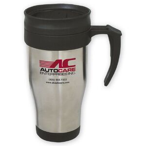 109099 - Personalized Stainless Steel Coffee Mugs with Logo