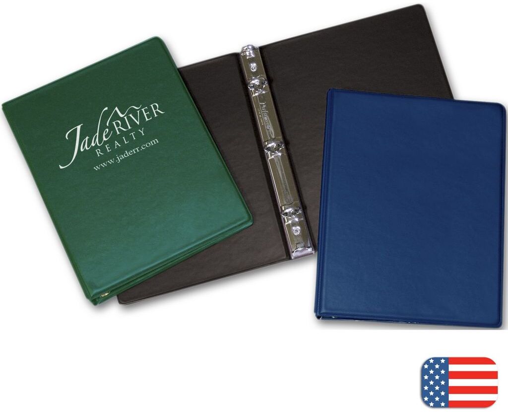 109477 - Vinyl Ring Binder with Custom Logo