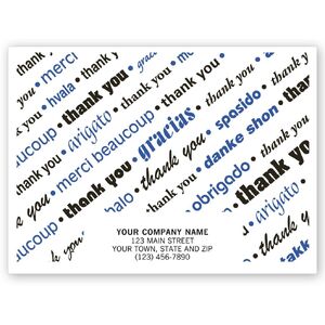 Custom Printed Body Shop Thank You Floor Mats