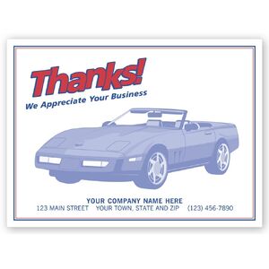 6516 - Auto Floor Mats, "Thanks!"