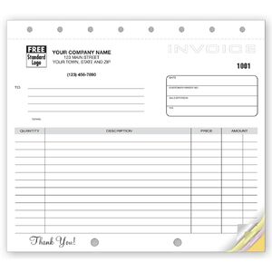 108 - Compact Carbonless Invoices