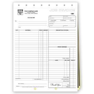 244 - Carbon Copy Job Invoices