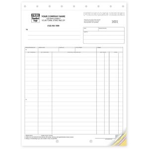 92 - Custom Printed Carbonless Purchase Orders