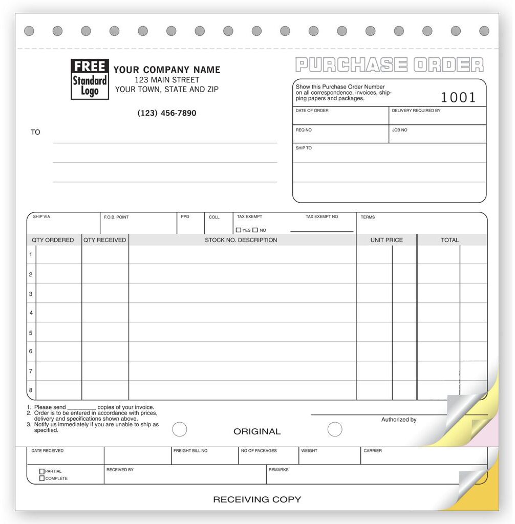 90 - Purchase Orders with Receiving Report Copy