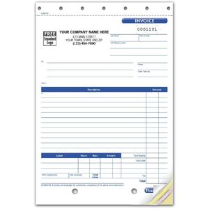 Work Orders or Invoices with Labor Cost