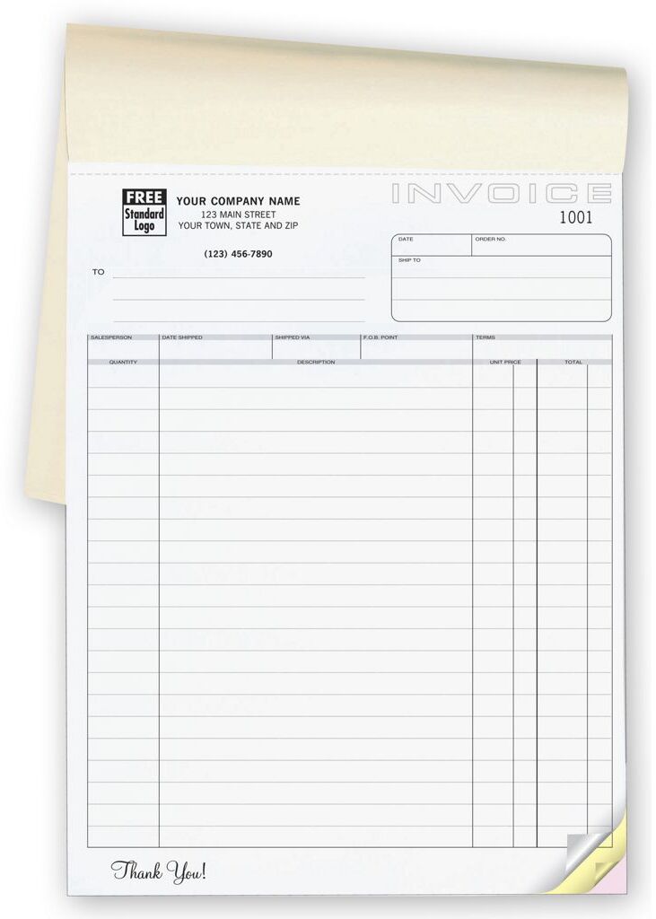 106B - Triplicate Invoice Books