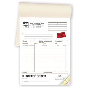 87 - Purchase Order Books with Confirmation Labels