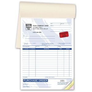 87T - Custom Printed Purchase Order Books