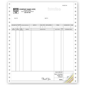 9041 - General Continuous Invoices