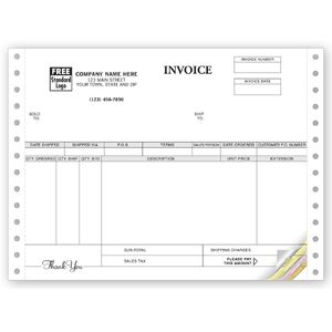 9049 - General Dot Matrix Invoice