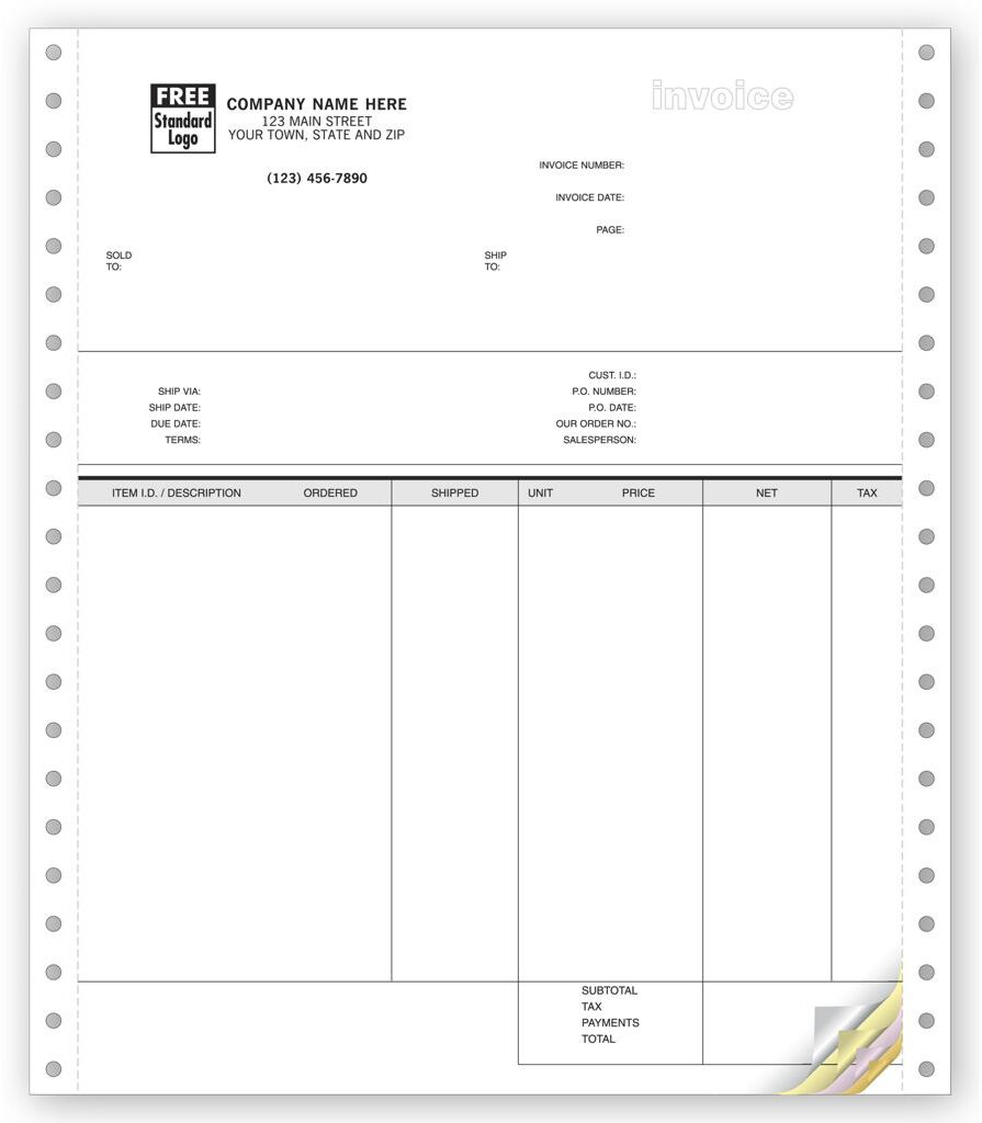 9088 - Peachtree Continuous Invoices