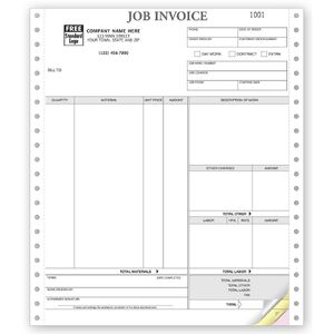 9251 - Continuous Job Invoice