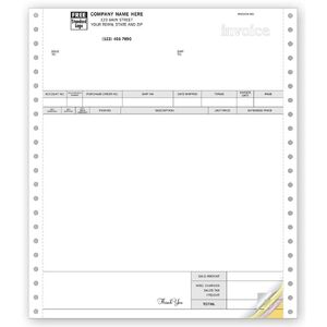 9318 - General Continuous Invoices for RealWorld & Great Plains