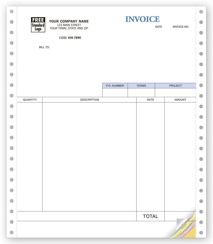 13050 - Continuous QuickBooks® Service Invoices