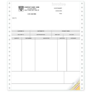 13340 - Continuous Peachtree Product Invoices