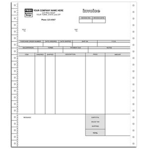 13190 - Continuous Inventory Invoices for One-Write Plus Software