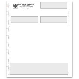 13119 - Continuous Multipurpose Business Forms, Simple Design