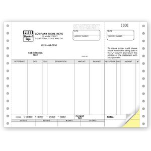 9063 - Great Plains Software Compatible Continuous Statements 