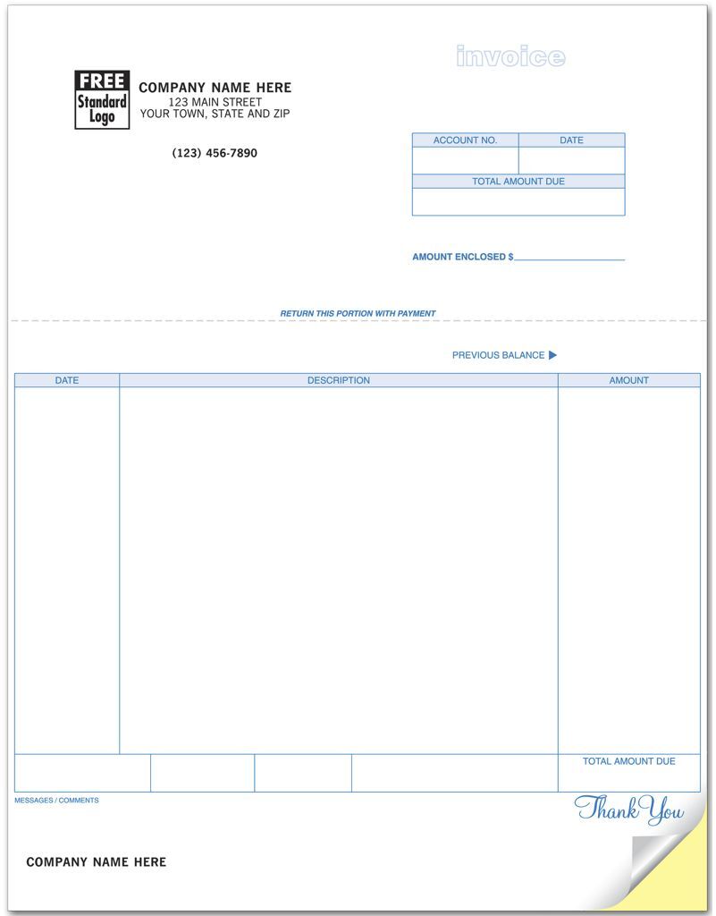 General Laser Invoices