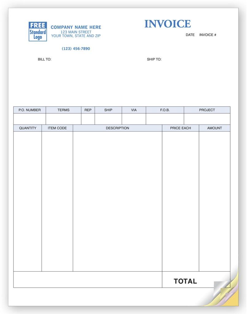 Laser Classic QuickBooks® Product Invoices