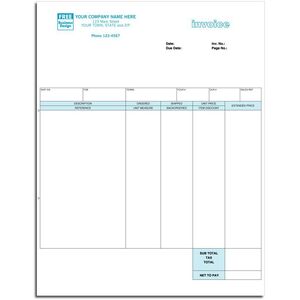 General Laser Invoices for DacEasy