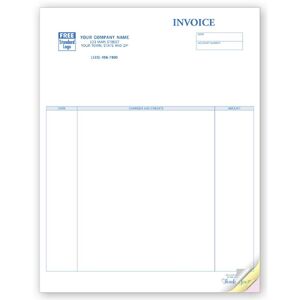 General Format Computer Invoices