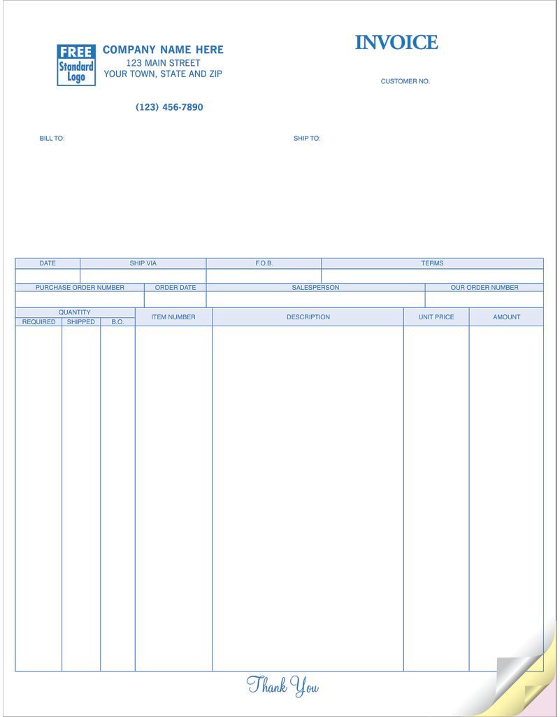 Laser Product Invoices for BusinessWorks Software