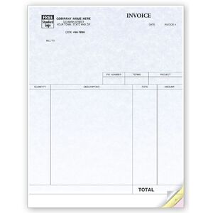 QuickBooks® Laser Service Invoices