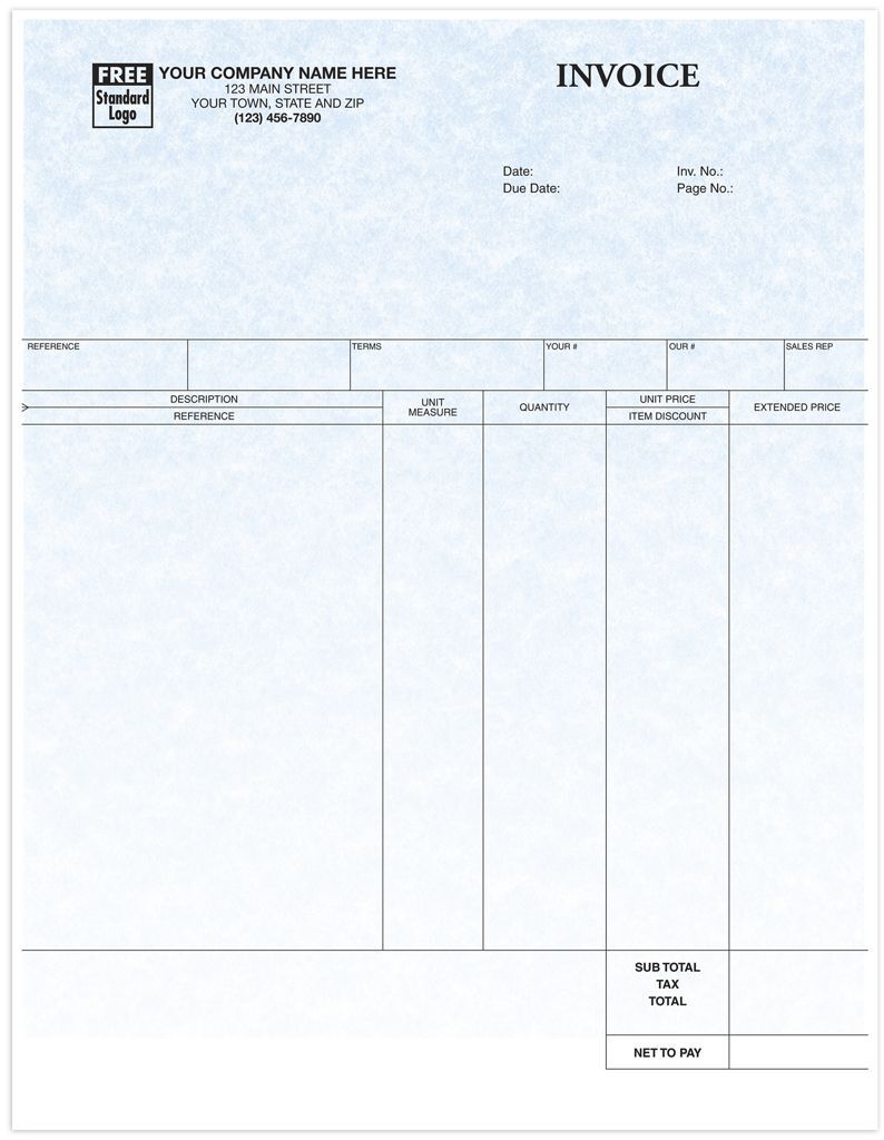 13151G - Laser Service Invoices