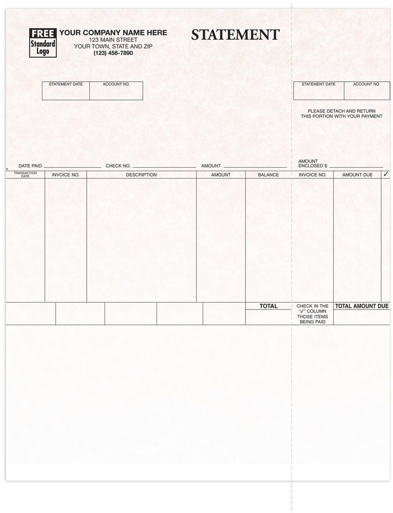 13482G - Laser Statements with Parchment Color Background