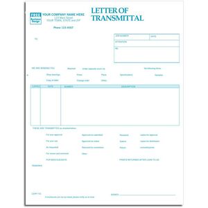 13127 - Laser Letters of Transmittal