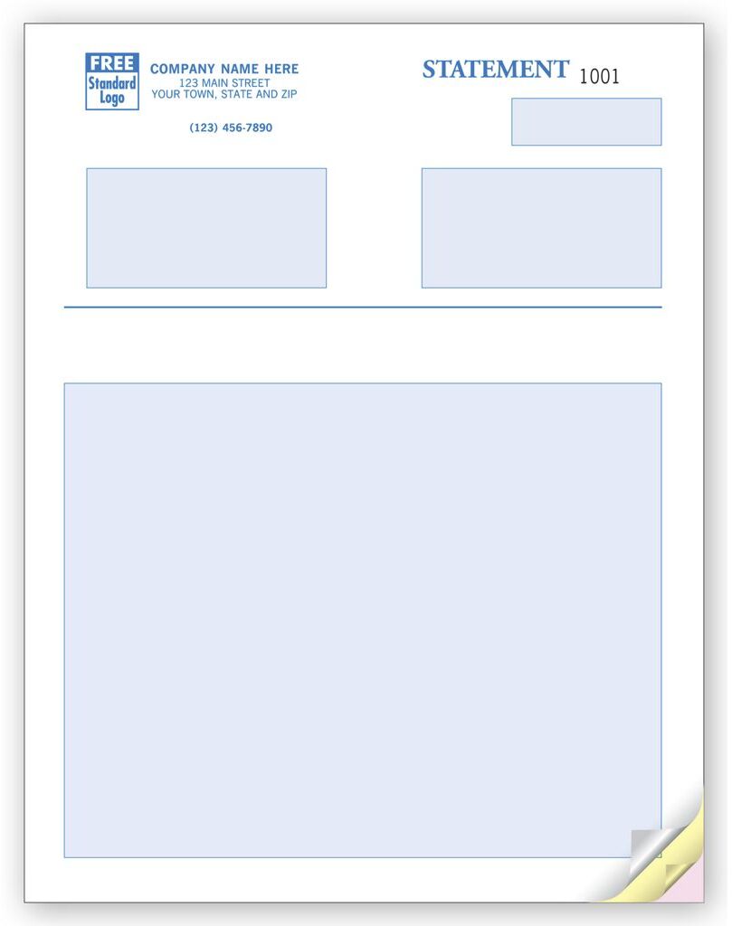 Classic Multipurpose Laser Forms with Billing and Shipping Sections