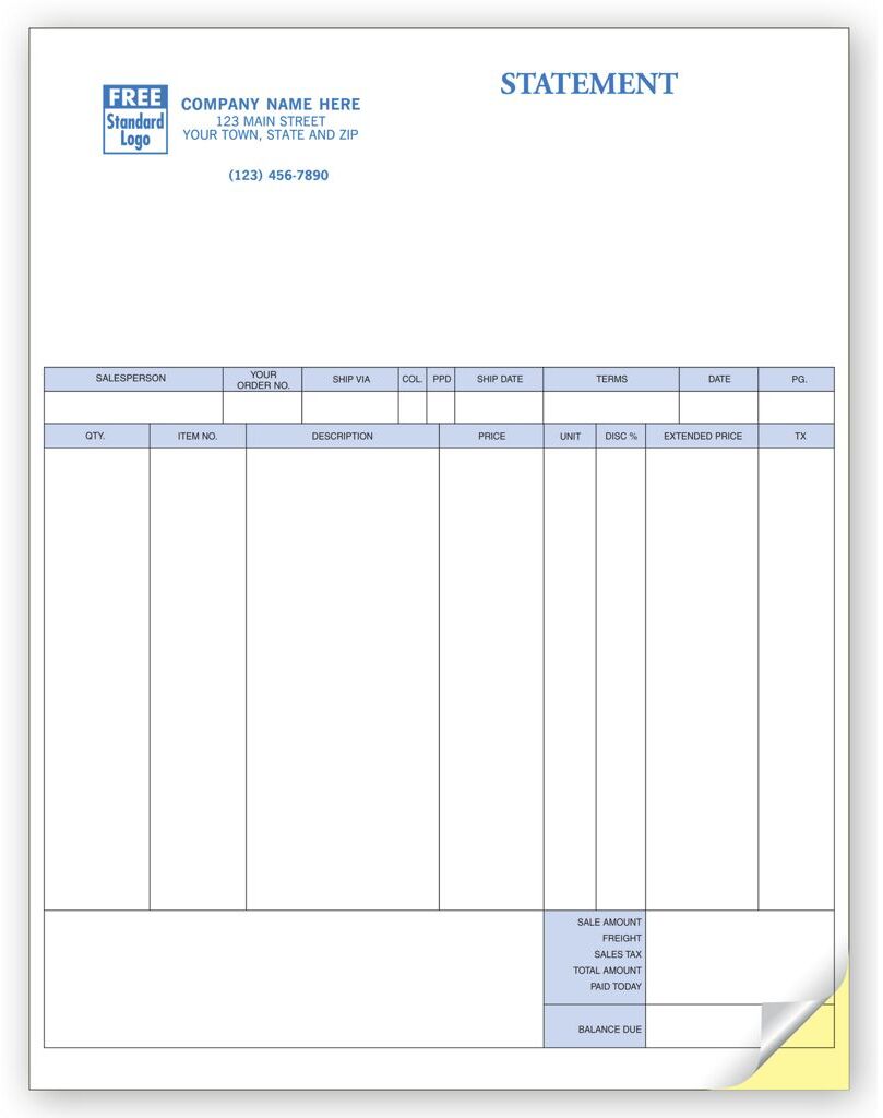 Custom Itemized Business Invoices