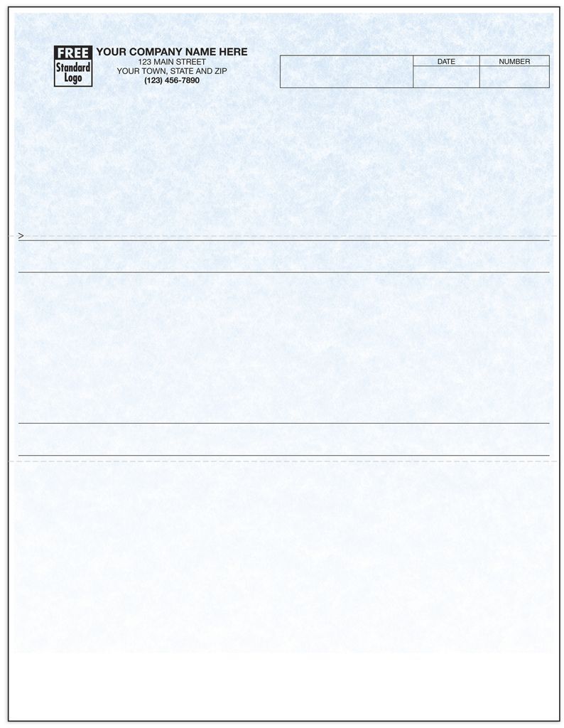 Custom Printed Business Forms with Logo