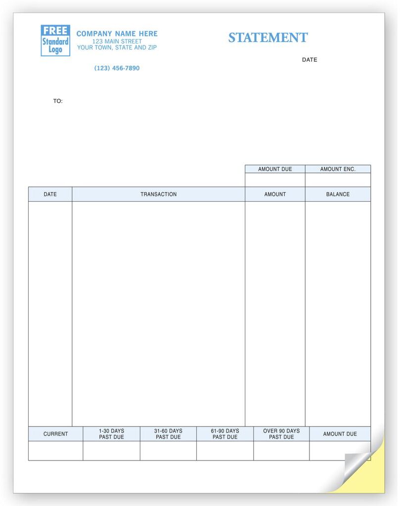 QuickBooks® Laser Statements