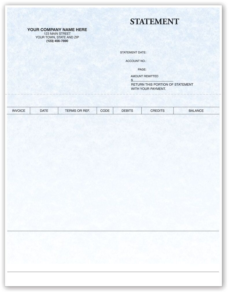 9171G - Peachtree or ACCPAC Statements, Laser